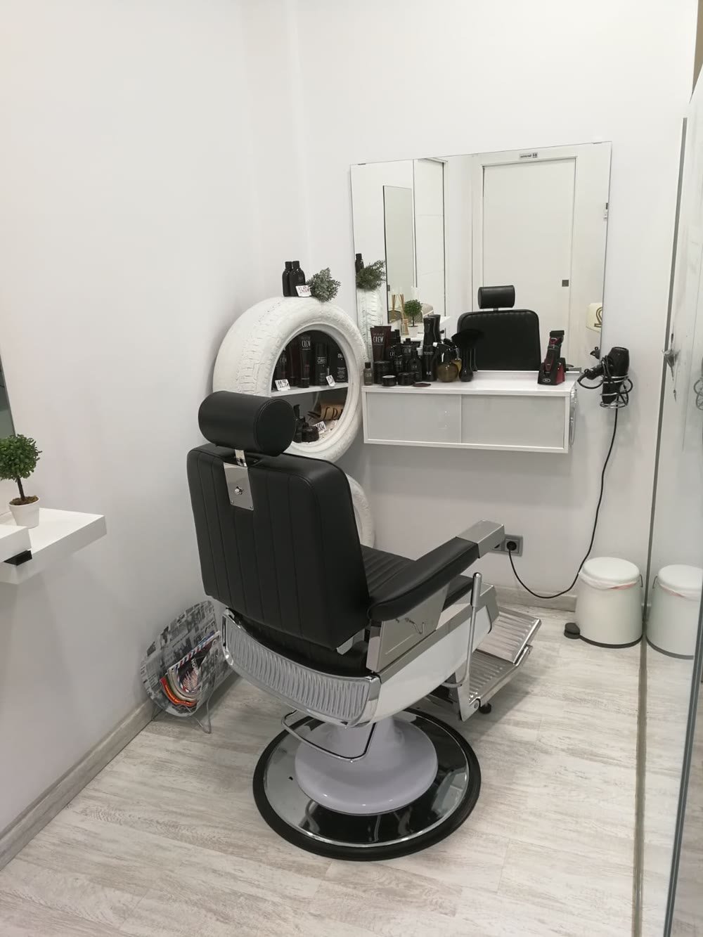 Recuncho de barbería de cabaleiro en Duetto, Bertamiráns